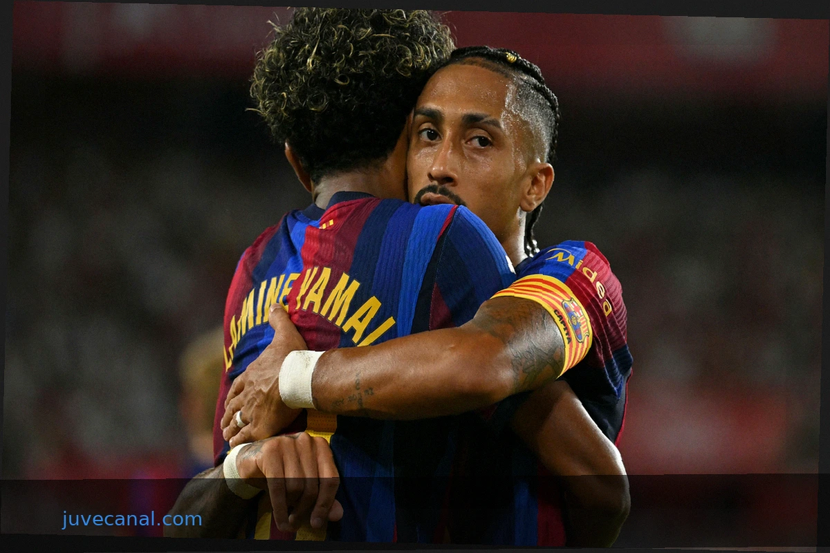 Raphinha's Scorching Start: Barcelona Star Surpasses Messi, Trails Only Ronaldo