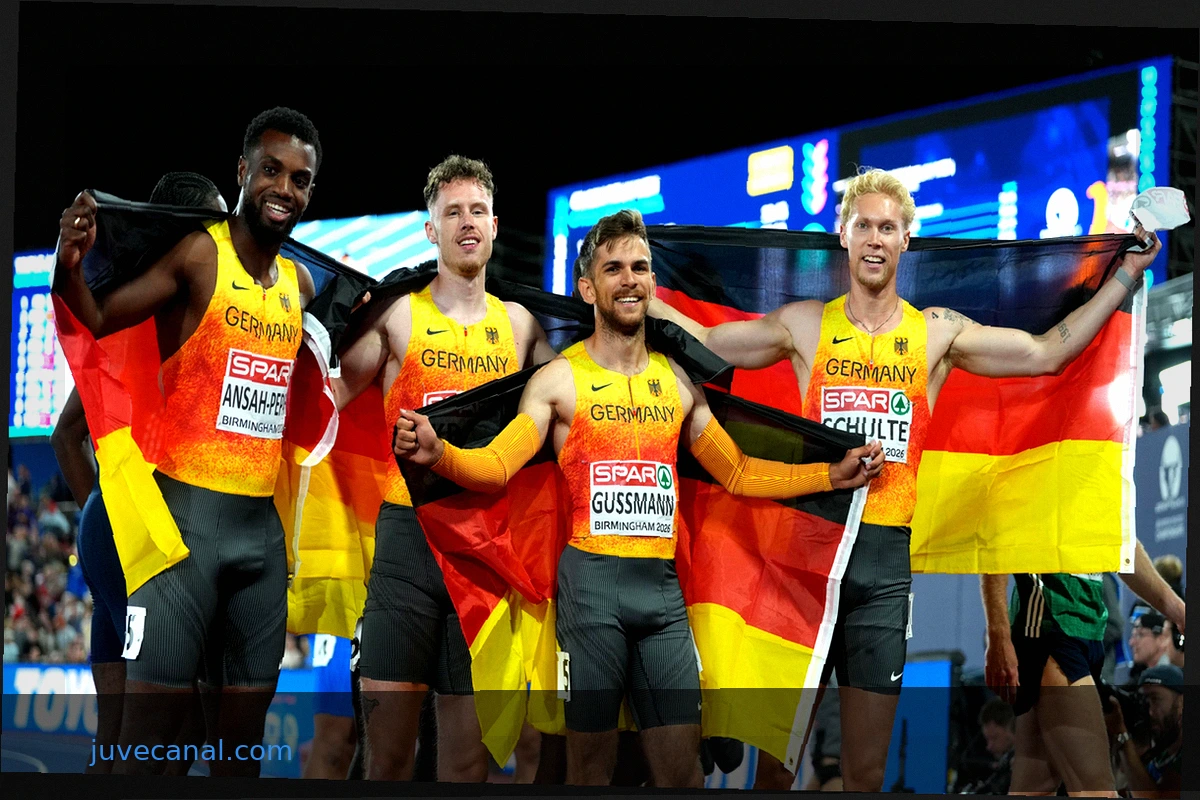 Sprint Relay Secures EM Silver Despite Owen Ansah's Absence; Women's Quartet Suffers Setback