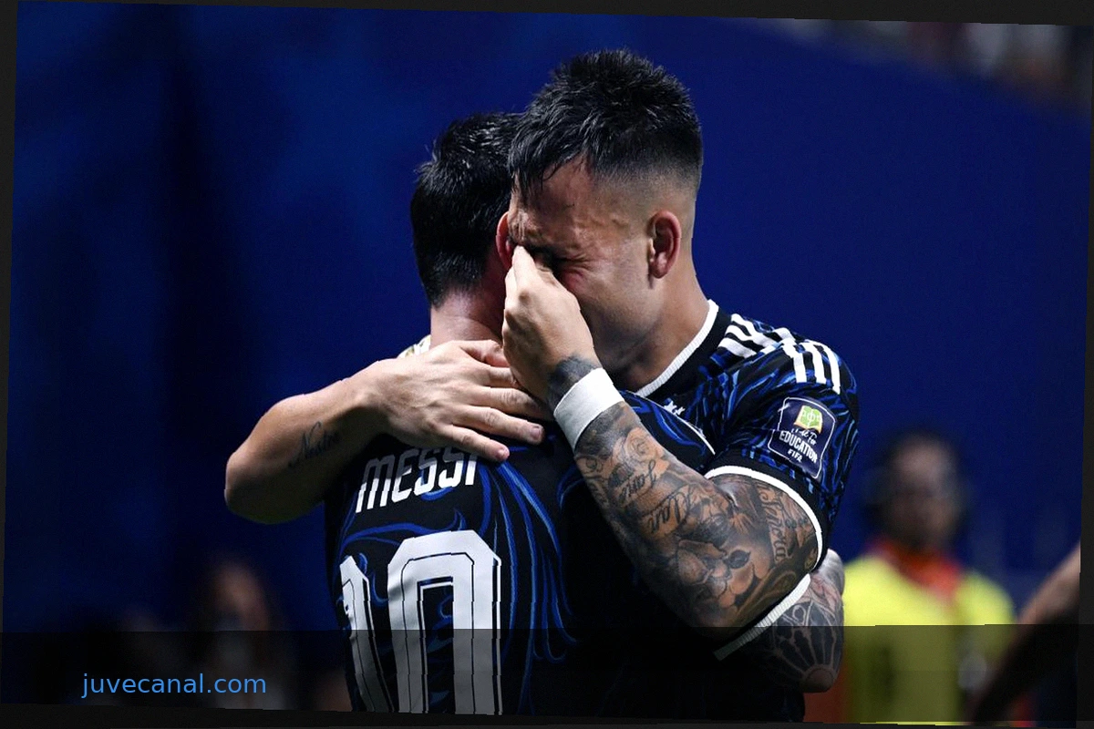 Lautaro Martinez's Tribute to Lionel Messi: "You were, are, and will be the greatest of all time"